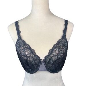 Bali T-Shirt Bra 6543 Lace Desire Unlined Full Figure Underwire Size 36C